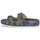 Schoenen Dames Leren slippers Ash UBUD Blauw / Camouflage