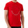 Textiel Heren T-shirts & Polo’s Tommy Hilfiger  Rood