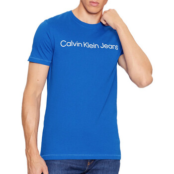 Textiel Heren T-shirts & Polo’s Calvin Klein Jeans  Blauw