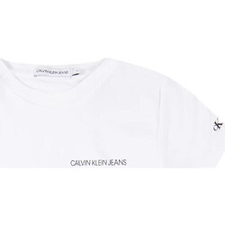 Textiel Jongens T-shirts & Polo’s Calvin Klein Jeans  Wit