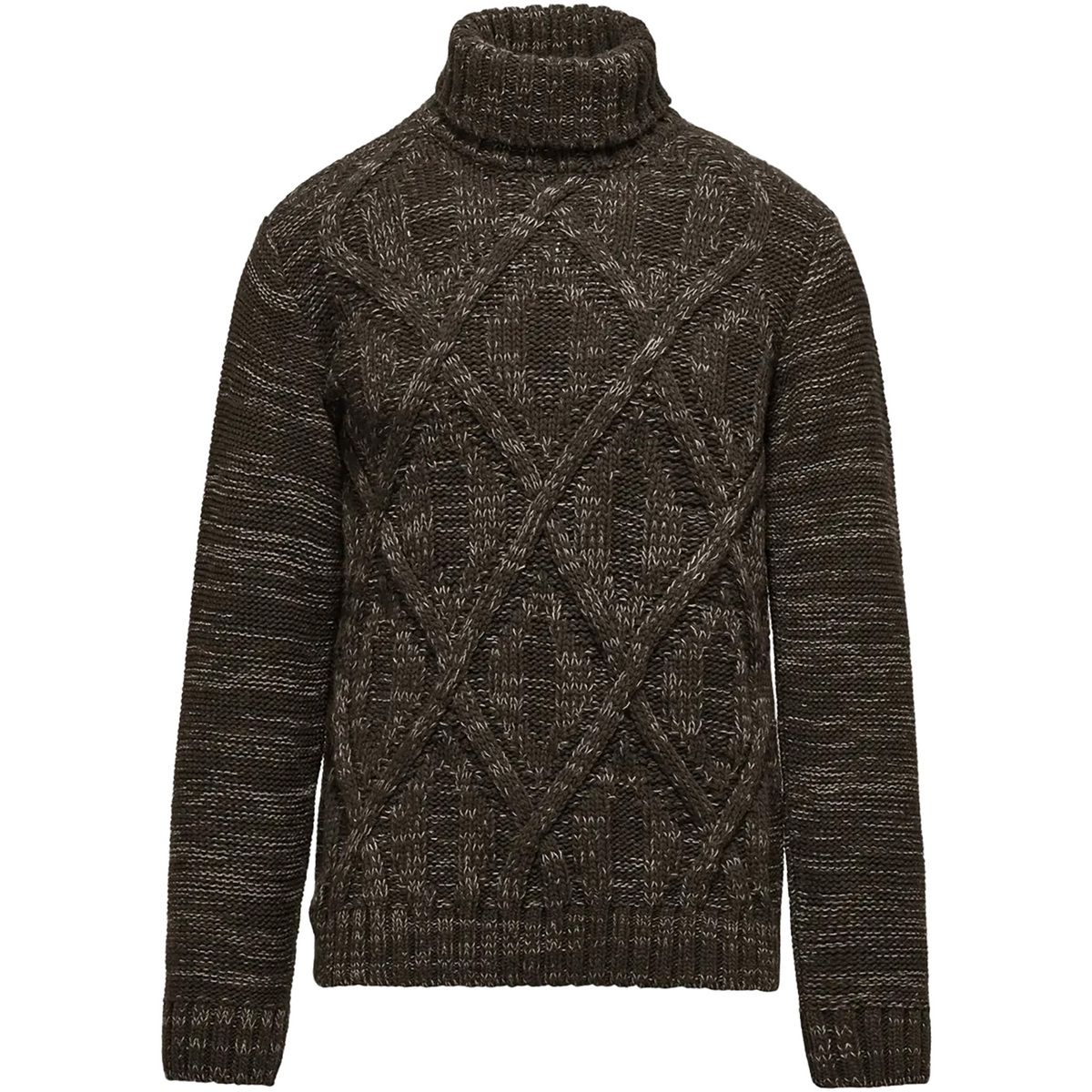 Textiel Heren Sweaters / Sweatshirts Bomboogie Maglia Uomo Bruin