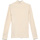 Textiel Dames Sweaters / Sweatshirts Hinnominate Lupetto In Bielastico Manica Lunga Con Stampa Beige