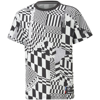 Textiel Jongens T-shirts & Polo’s Puma  Wit
