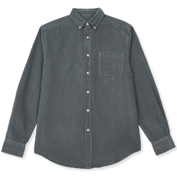 Textiel Heren Overhemden lange mouwen Portuguese Flannel Lobo Shirt - Antracite Grijs