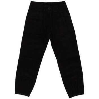 Textiel Meisjes 5 zakken broeken Manila Grace MG2343 Zwart