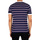 Textiel Heren T-shirts korte mouwen Fila Santiago Ringer-T-shirt Blauw