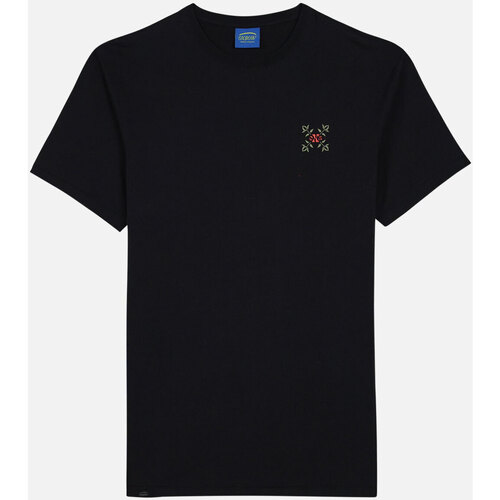 Textiel Heren T-shirts korte mouwen Oxbow Grafisch T-shirt met korte mouwen TABULA Zwart