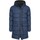 Textiel Heren Parka jassen Cappuccino Italia Hooded Winter Jacket Navy Blauw