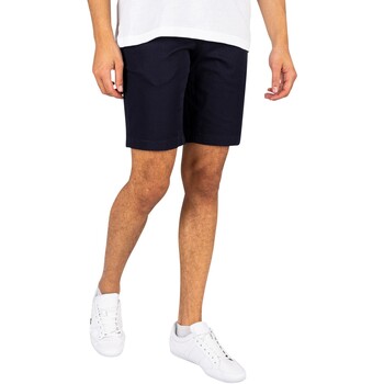 Textiel Heren Korte broeken / Bermuda's Lacoste Slim Fit chino shorts Blauw
