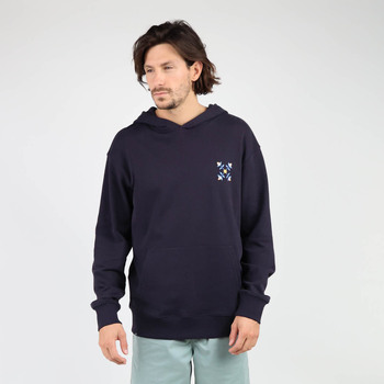 Textiel Heren Sweaters / Sweatshirts Oxbow 4flo borsthoodie SEREGOR Blauw