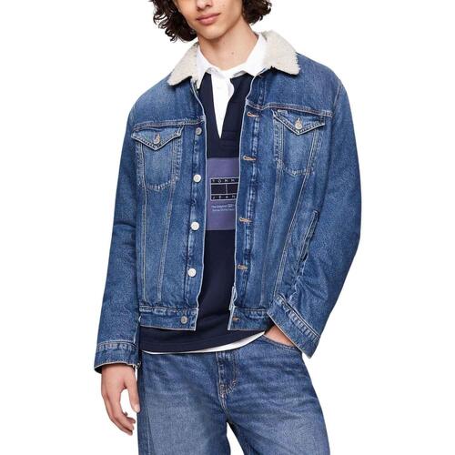 Textiel Heren Mantel jassen Tommy Jeans  Blauw