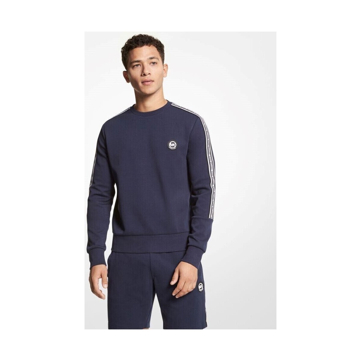 Textiel Heren Sweaters / Sweatshirts MICHAEL Michael Kors CS250QA5MF Blauw