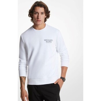 Textiel Heren Sweaters / Sweatshirts MICHAEL Michael Kors CR451YS4NF HD MODERN LOGO CREW Wit