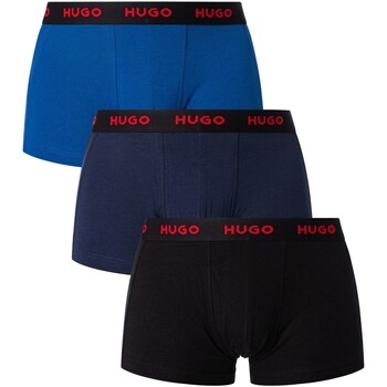 Ondergoed Heren BH's BOSS Trunk 3-pack Blauw