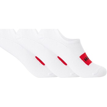 Ondergoed Heren Socks BOSS Set van 3 enkelsokken met label Wit
