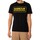 Textiel Heren T-shirts korte mouwen Barbour T-shirt met groot logo Zwart