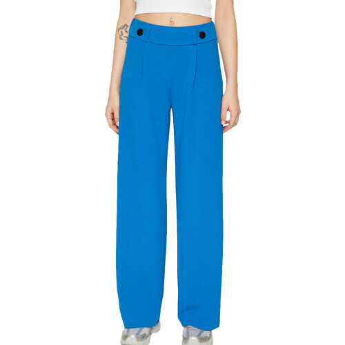 Textiel Dames Broeken / Pantalons JDY  Blauw