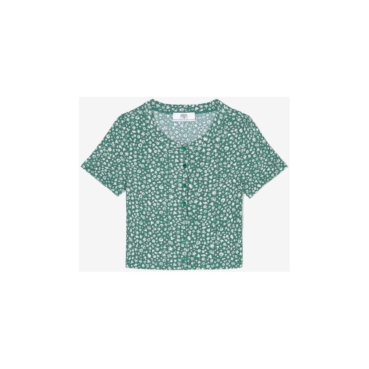 Textiel Meisjes T-shirts & Polo’s Le Temps des Cerises T-shirt SILOEGI Groen