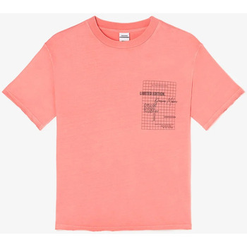 Textiel Jongens T-shirts & Polo’s Le Temps des Cerises T-shirt HYACIBO Oranje
