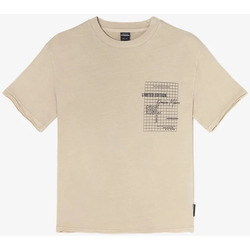 Textiel Jongens T-shirts & Polo’s Le Temps des Cerises T-shirt HYACIBO Bruin