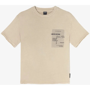 Textiel Jongens T-shirts & Polo’s Le Temps des Cerises T-shirt HYACIBO Bruin