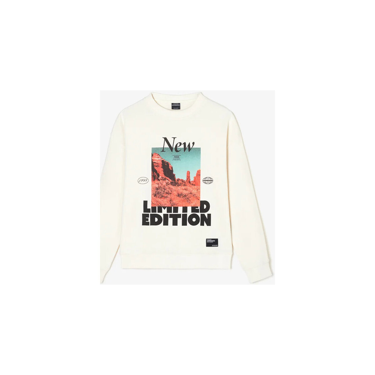 Textiel Jongens Sweaters / Sweatshirts Le Temps des Cerises Sweater MARANBO Wit