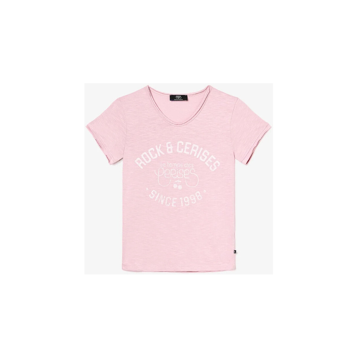 Textiel Meisjes T-shirts & Polo’s Le Temps des Cerises T-shirt AIMEGI Roze
