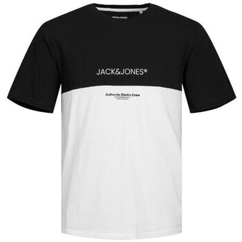 Textiel Heren T-shirts korte mouwen Jack & Jones 12250703 ERYDER BLOCKING TEE Multicolour