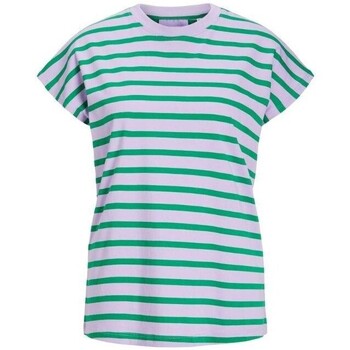 Textiel Dames T-shirts & Polo’s Jack & Jones 12245770 ASTRID Violet