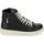 Schoenen Dames Hoge sneakers Cosmos Comfort Sneaker Zwart