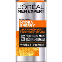 schoonheid Heren Make-up remover & Gezichtsreiniging L'oréal 24U Anti-Vermoeidheid Hydraterende Crème Men Expert Other