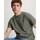 Textiel Heren T-shirts korte mouwen Calvin Klein Jeans J30J325268LDY Groen