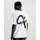 Textiel Heren T-shirts korte mouwen Calvin Klein Jeans J30J324652YAF Wit