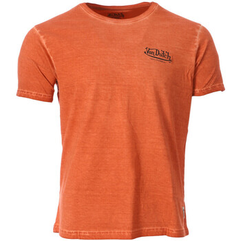 Textiel Heren T-shirts korte mouwen Von Dutch  Oranje