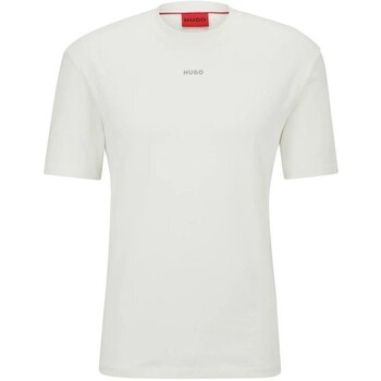 Textiel Heren T-shirts korte mouwen BOSS 50488330 DAPOLINO Roze