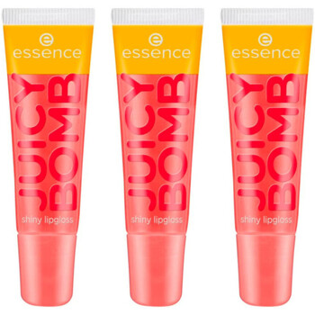 schoonheid Dames Lipgloss Essence Set van 3 Juicy Bomb Shiny Lip Glosses Roze