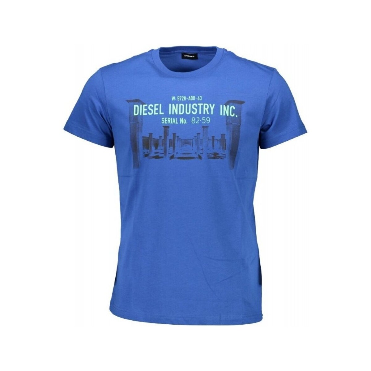 Textiel Heren T-shirts korte mouwen Diesel SEFY-T-DIEGO Blauw