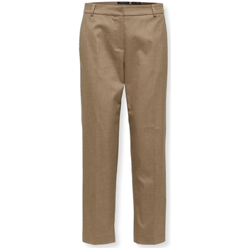 Selected W Noos Ria Trousers - Camel Bruin