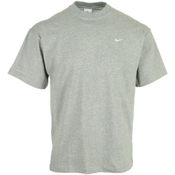 Textiel Heren T-shirts korte mouwen Nike Solo Swoosh Grijs
