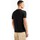 Textiel Heren T-shirts korte mouwen EAX 3DZTSB ZJ9AZ Zwart