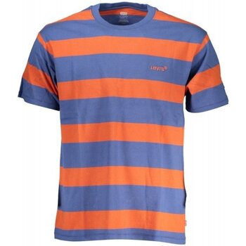 Textiel Heren T-shirts korte mouwen Levi's A0637 Blauw
