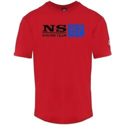 Textiel Heren T-shirts korte mouwen North Sails 9024050230 Rood