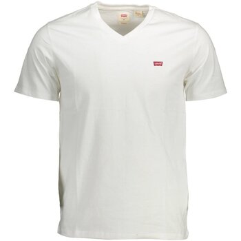 Textiel Heren T-shirts korte mouwen Levi's 85641 Wit