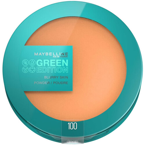 schoonheid Dames Blush & poeder Maybelline New York Groene Editie Blurry Skin Gezichtspoeder - 100 Bruin