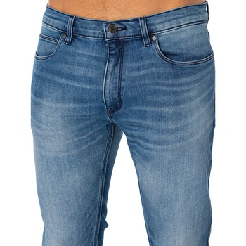 BOSS 708 Slim Jeans Blauw