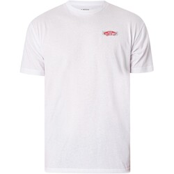 Textiel Heren T-shirts korte mouwen Vans Wayrace terug grafisch T-shirt Wit