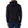 Textiel Heren Sweaters / Sweatshirts EAX Hoodie met rits en logo op de borst Blauw