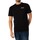 Textiel Heren T-shirts korte mouwen Vans Wayrace terug grafisch T-shirt Zwart