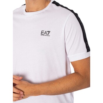 Emporio Armani EA7 Chest Logo T-shirt Wit