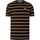 Textiel Heren T-shirts korte mouwen Fila Bruno Ringer-T-shirt Zwart